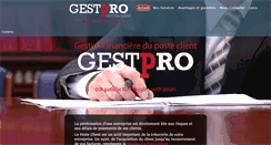 Desktop Screenshot of gestpro.org